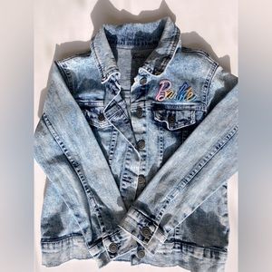 Girls Barbie Denim Jacket, size 6-6X